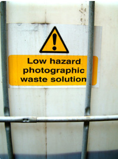 hazardous waste container